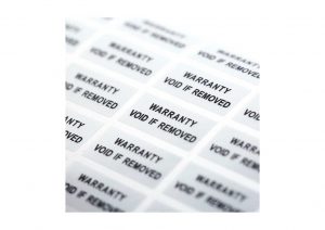 Warranty Void Labels